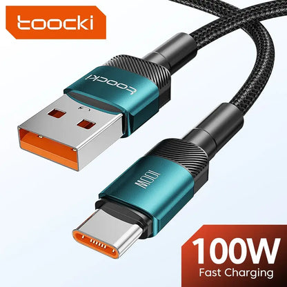 Toocki USB Type C Cable Fast Charging USB C Charger Cord 1m 2m