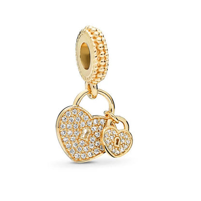European Mother's Day Key Lock Tower Family Tree DIY Charm Bead for 925 Sterling Silver Bracelet Necklace Jewelry for Women