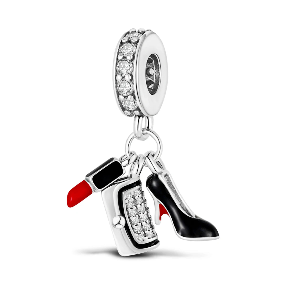 Silver Plated Travel Sunflower Lucky Charms Dangle Pendant Fit Original Pandora Bracelet DIY KTC087