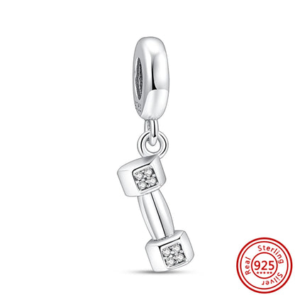 925 Silver Lucky Crown Butterfly Heart Family Tree Beads