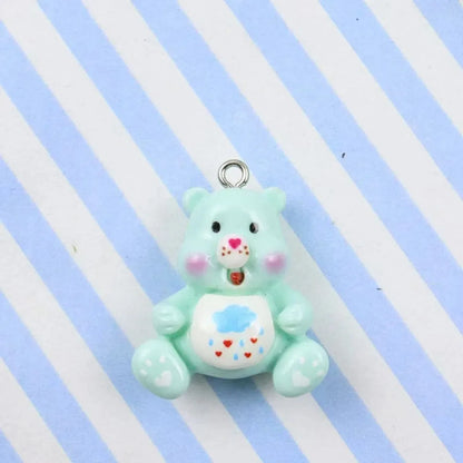 3D Resin Bear Cartoon Charms Set for DIY Jewelry Crafting