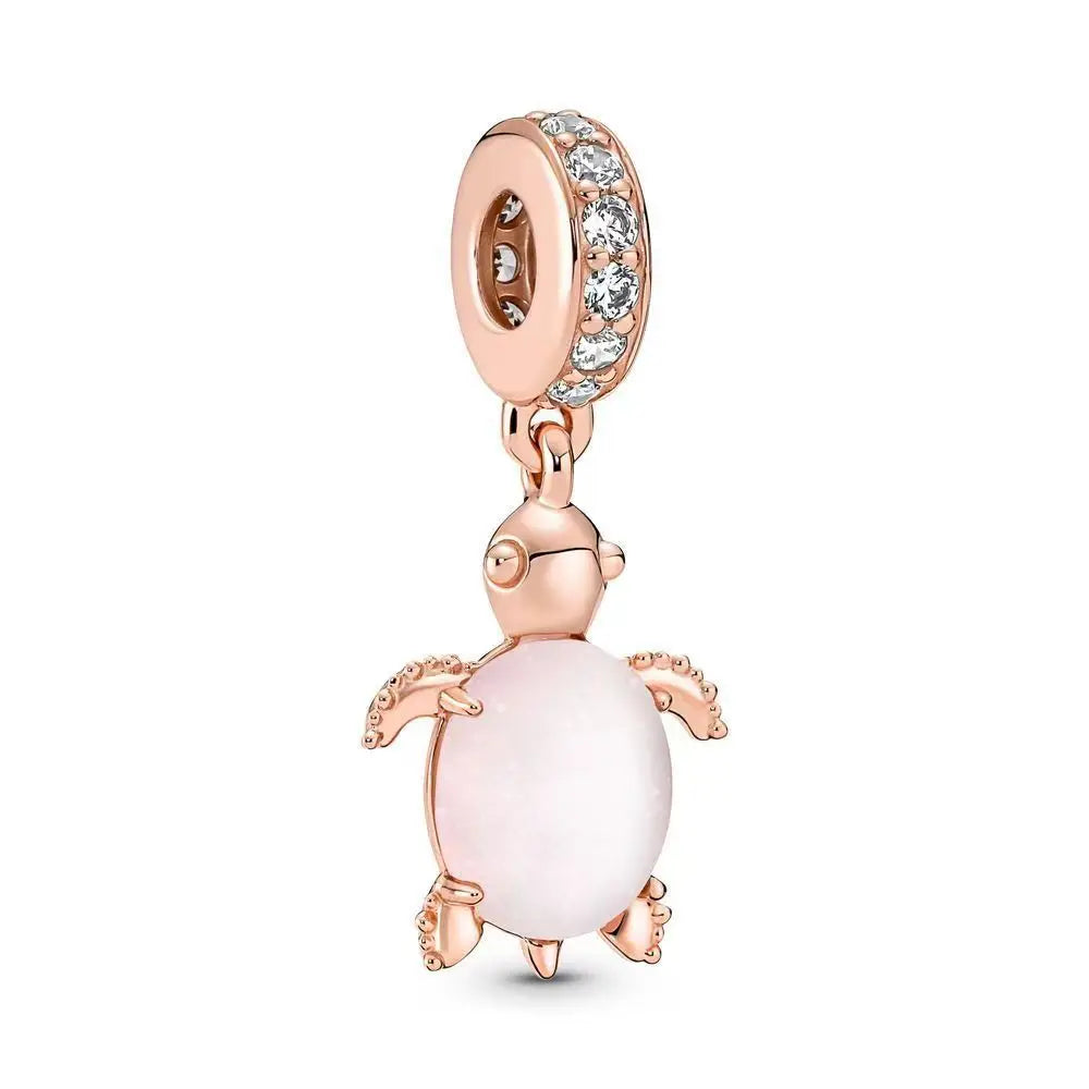Silver Elegance Key Ring DIY Jewelry Accessory for Women 925 Sterling Silver HYC036-4