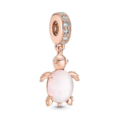 Silver Elegance Key Ring DIY Jewelry Accessory for Women 925 Sterling Silver HYC036-4