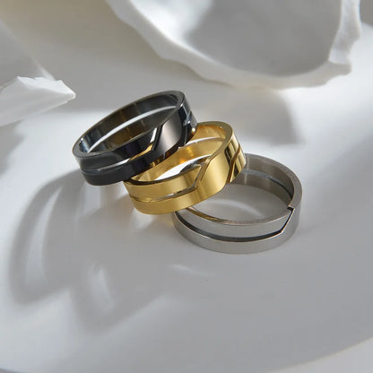 Stainless Steel Couple Ring Top Rated Customer Favorite Jewelry