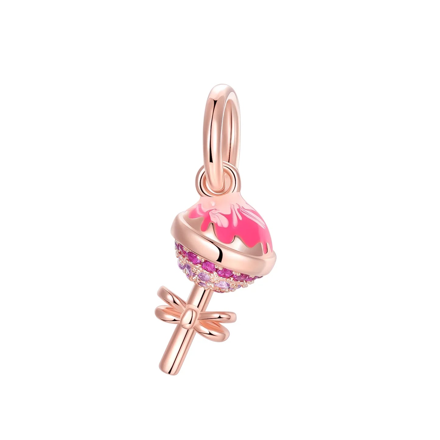 925 Sterling Silver Colorful Snowflake Heart Lock and Key Charms for DIY Necklace and Bracelet Jewelry Gifts