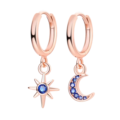 Luxury 925 Sterling Silver Chunky Hoop Earrings with Big Heart Zircon Accents for Women Wedding Party Jewelry Gifts