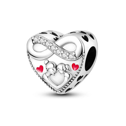 Silver Plated Travel Sunflower Lucky Charms Dangle Pendant Fit Original Pandora Bracelet DIY KTC645