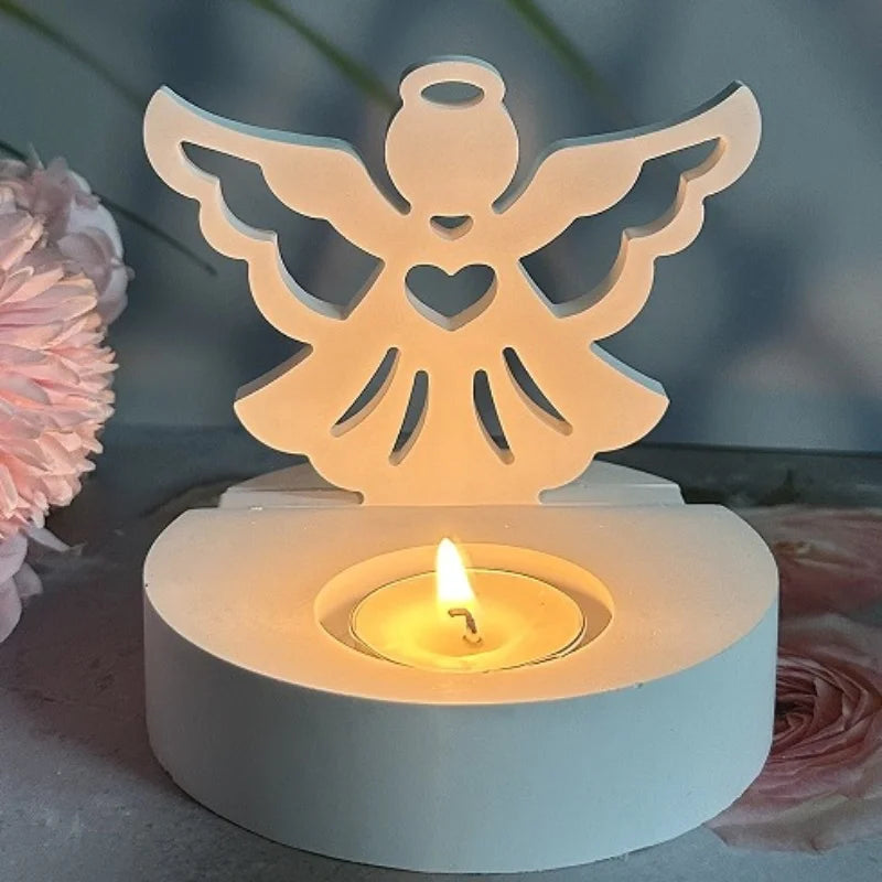 Angel Wing Silicone Mold for DIY Candlestick and Home Decor Creations