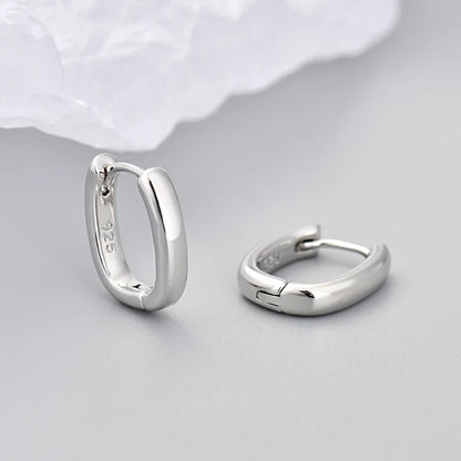 Elegant Double Circle Copper Earrings for Women - Fashionable Daily and Date Jewelry Gift