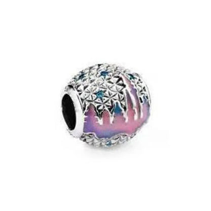 925 Sterling Silver Luggage Box Beads Rabbit Cat Pendant for DIY European Charm Bracelets Exquisite Zircon Jewelry