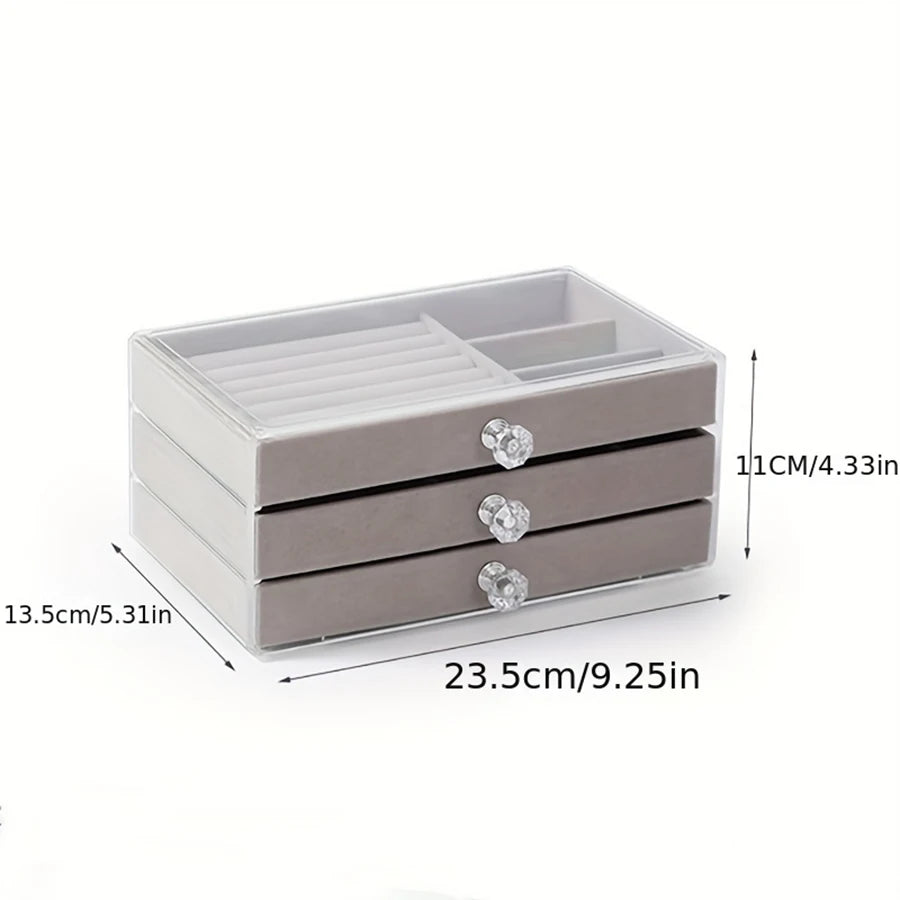 Stylish Acrylic Jewelry Storage Box User Friendly Top Rated Organizer