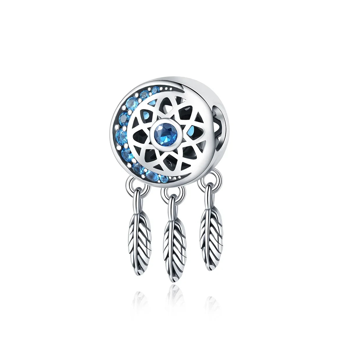 925 Sterling Silver Colorful Dreamcatcher and Hot Air Balloon Charms for DIY Necklace and Bracelet Jewelry