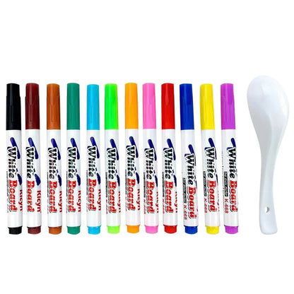 Water Floating Magical Ink Pens Set for Kids Colorful Painting and Graffiti Drawing Toys