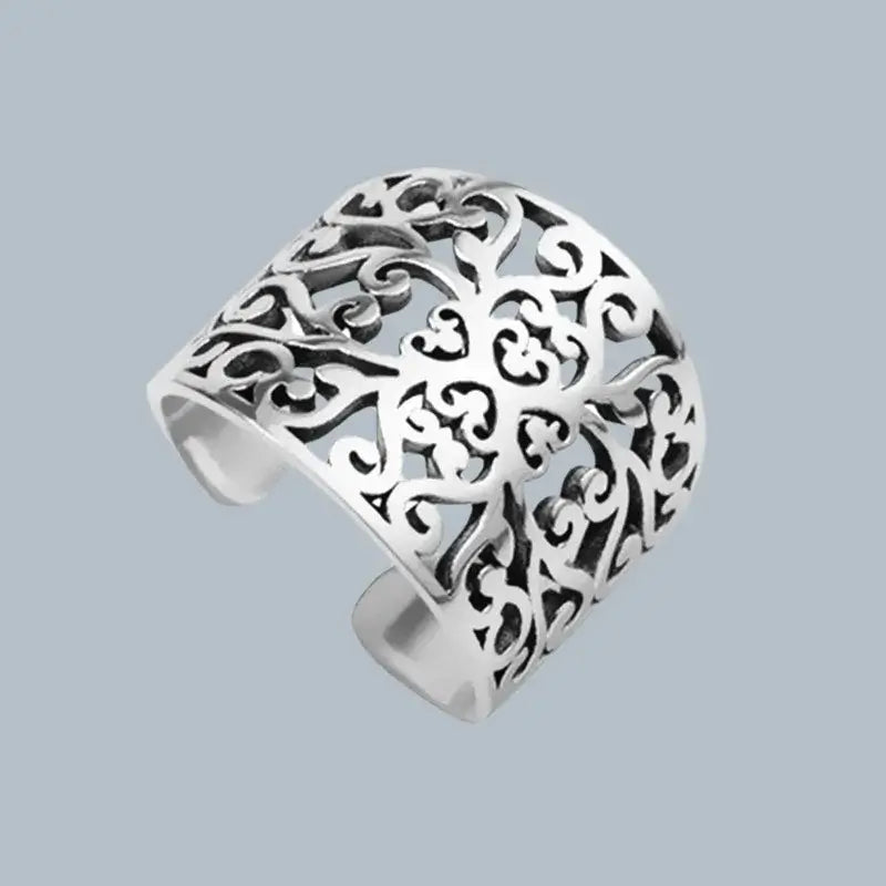 BF Club 925 Sterling Silver Rings for Women Simple Gold Star Fashion Jewelry Blue resizable
