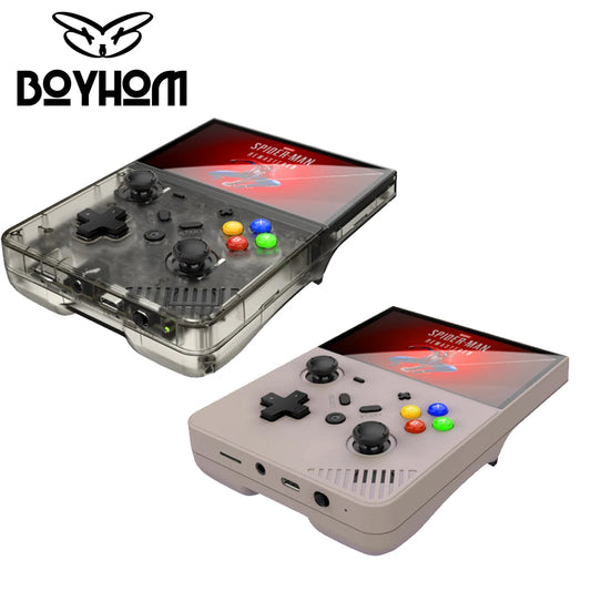 R43 Pro 4.3 Inch HD Retro Handheld Game Console Linux Cortex A17 Open Source 20000 Games Travel Kids Gift