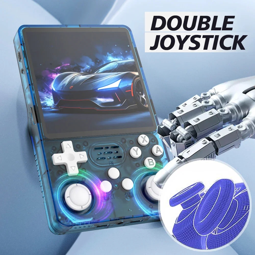 BOYHOM R36PLUS Handheld Game Console 4.0 Inch Big Screen 20000 Plus Games Portable Pocket Video Player Kids Gift Arkos System WiFi Type C