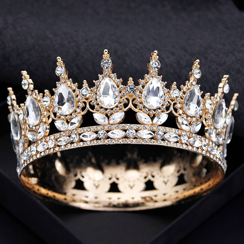 Elegant Royal Tiaras and Crowns for Women - Perfect Princess Prom Bridal Hair Accessories