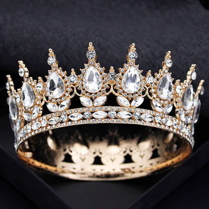 Elegant Royal Tiaras and Crowns for Women - Perfect Princess Prom Bridal Hair Accessories