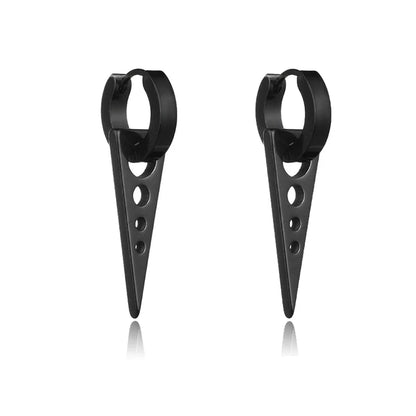 Punk Stainless Steel Stud Earrings Set for Men and Women Type6