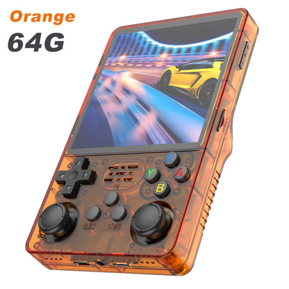 2025 NEW 4"IPS Big Screen R36S Plus Retro Handheld Game Console Linux 64-bit System RK3326 Portable Pocket ARKOS 2.0 R36SPLUS
