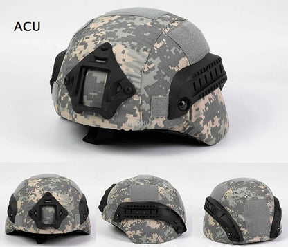MICH2000 Helmet Cover Outdoor Sports Tactical Camouflage Gear FG