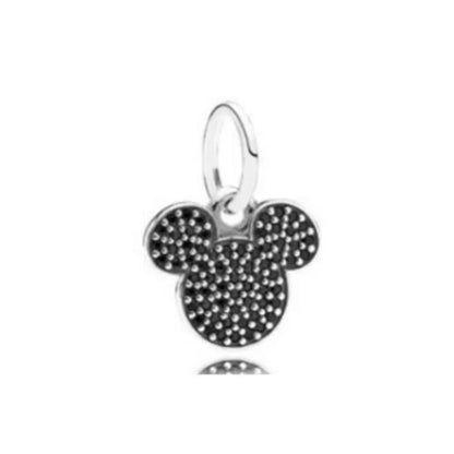 Exquisite 925 Silver Heart-Shaped Beads with Deer Pendant for European Bracelets DIY Jewelry