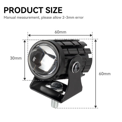 Motorcycle ATV High Brightness CSP LED Fog Light 6000K