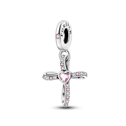 Lucky Leaf Dangle Bead Bracelet 925 Sterling Silver Plated DIY Jewelry Spacer B3987