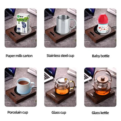 100°C Cup Heater Mug Warmer Automatic Hot Drink Coaster
