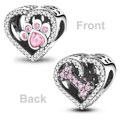 Pink Butterfly Luminous Firefly Dangle Charms 925 Sterling Silver Beads for DIY Jewelry KTC048