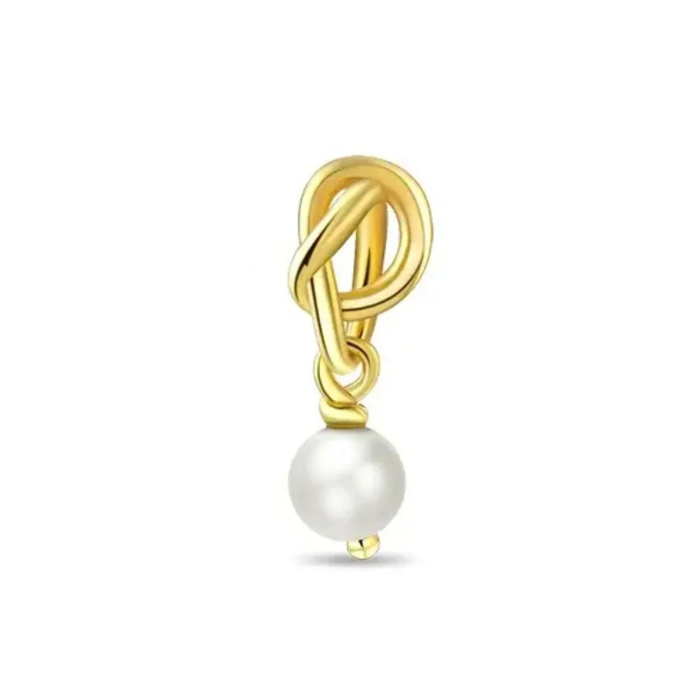European 925 Sterling Silver Birthstone Pendant Charm Bead for Bracelet and Necklace Jewelry for Women
