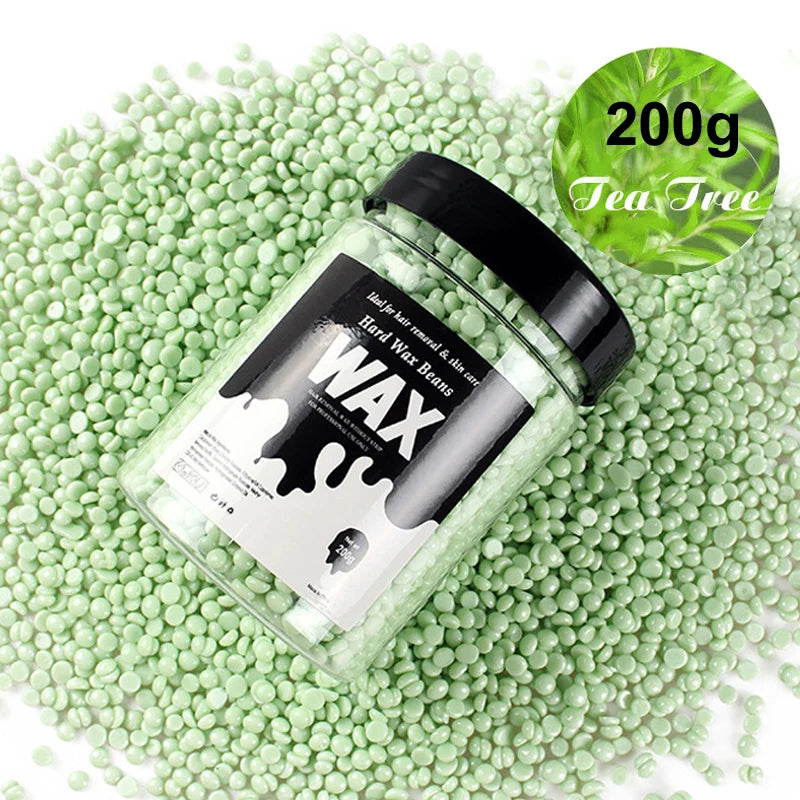 Painless Hot Film Waxing Beads for Bikini Face Legs Body Hair Removal 200g/400g