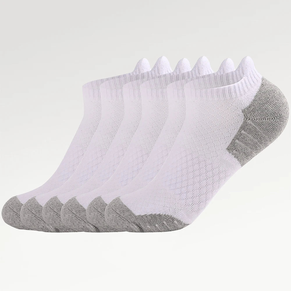 3 Pairs Cotton Thickened Sports Socks Breathable 35 To 50