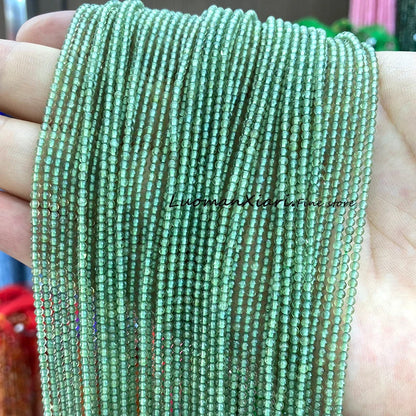 Elegant Faceted Aquamarine Beads for DIY Jewelry Making Bracelet Accessories