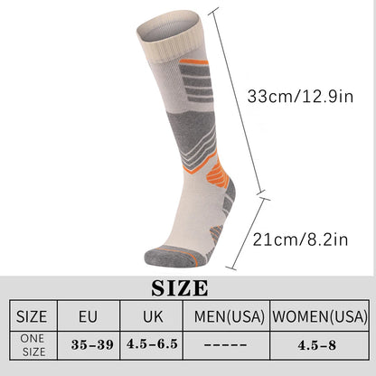 Women Cotton Thermal Winter Ski Socks Thick Warm Outdoor