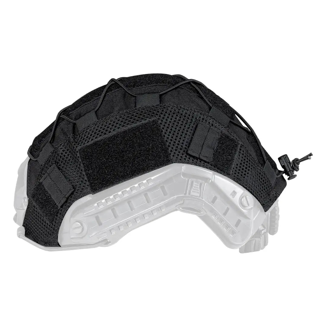Tactical Helmet Cover for Fast Helmet Multi-Camo 1000D Black CHINA