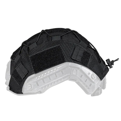 Tactical Helmet Cover for Fast Helmet Multi-Camo 1000D Black CHINA