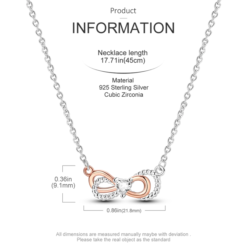 925 Sterling Silver Firefly Heart Zircon Pendant Necklace for Women Anniversary Birthday Gifts KTN032