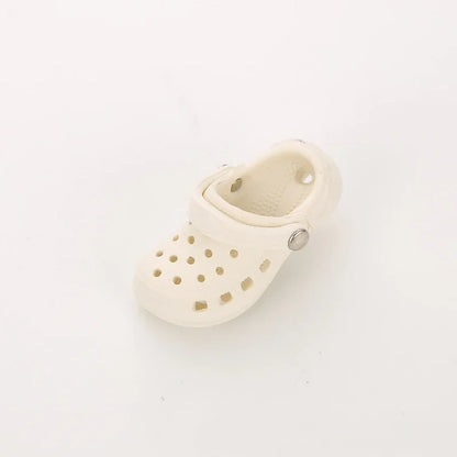 3D Mini Shoe Shape PVC Charms for Women Beach Bags and Sandals Fun DIY Decorations