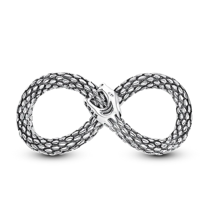 Silver Plated Eternal Symbol Charms Luminous Star Beads Love Dangle Safety Chain for Original Bracelet DIY Jewelry