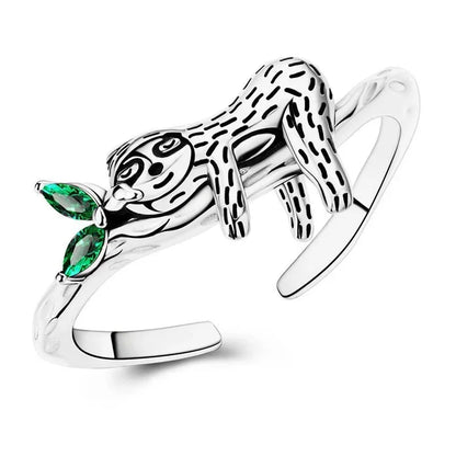 925 Sterling Silver Open Ring for Women Butterfly Dragonfly Turtle Cross Design Elegant Fine Jewelry Gift