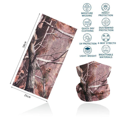 Camo Hunting Tactical Magic Bandana Camouflage Neck Gaiter CM174 25X50cm CHINA