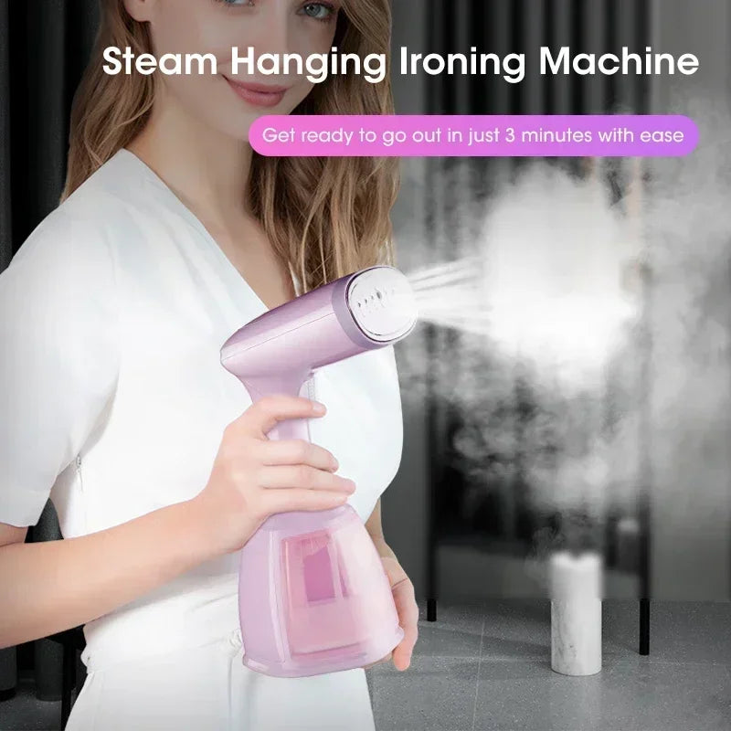 1500W Handheld Garment Steamer For Clothes 330ml Portable Electric Steam Iron For Travel Use