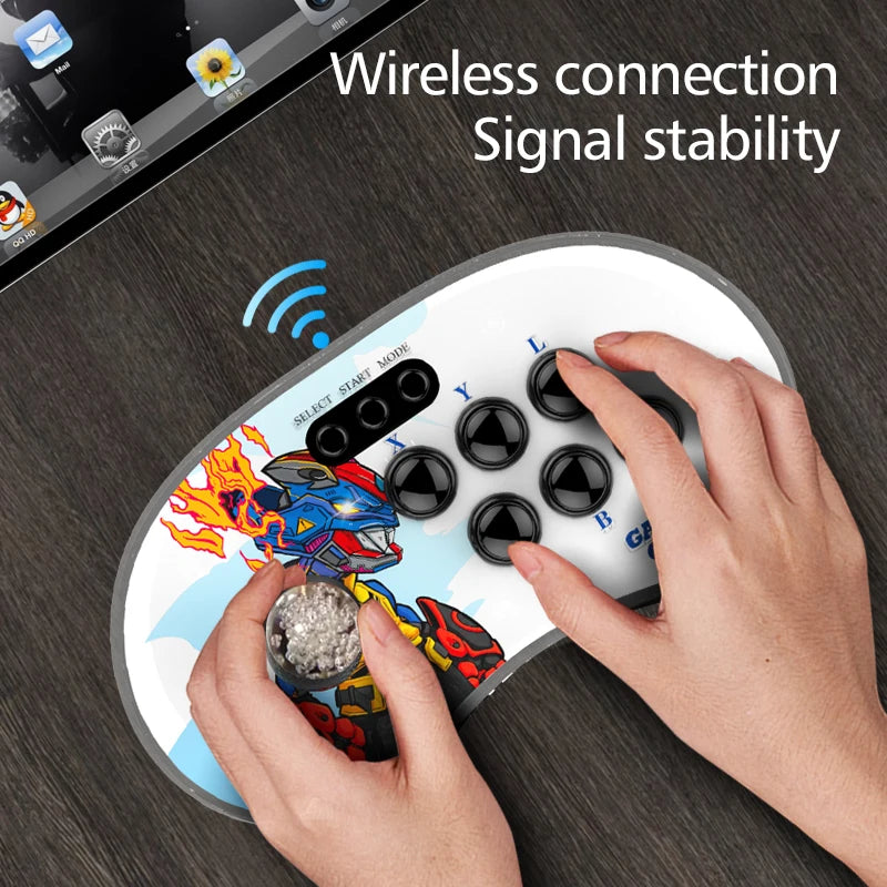BOYHOM A16 Retro Handheld Arcade Console Dual Joystick Wireless Battle Controller 20000 Games
