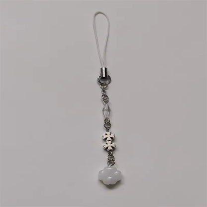 Kimi Ni Todoke Anime Inspired Beaded Phone Charm Chain Y2K Handmade Keychain