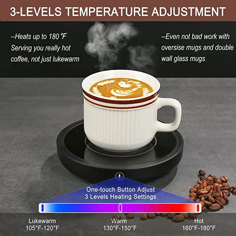 110V/220V Cup Heater Coffee Mug Warmer Electric Hot Plate