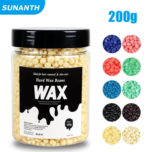 Painless Hot Film Waxing Beads for Bikini Face Legs Body Hair Removal 200g/400g