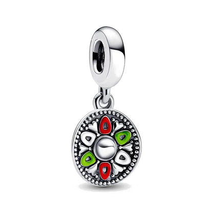 New 925 Silver Butterfly Bead Dinosaur Pendant for European Bracelets Exquisite DIY Jewelry