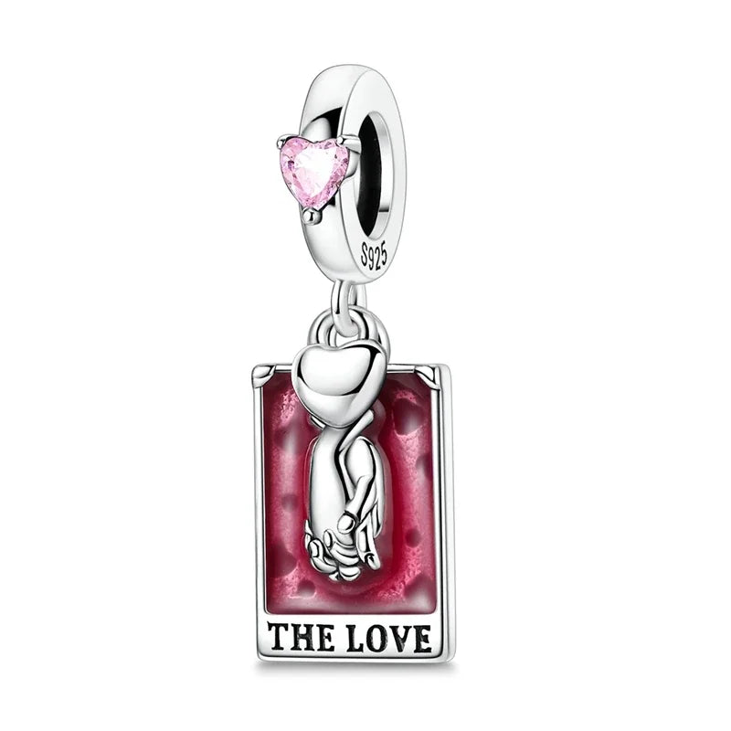 925 Sterling Silver Tarot Death God Charm Beads for Necklace and Bracelet DIY Fine Jewelry Gifts