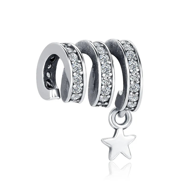 European Summer Charms Shell Panda Travel Beads for 925 Sterling Silver Bracelet and Necklace Jewelry for Women